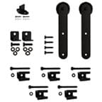 Barn Door Hardware Kit with Strap Hanger, Knape and Vogt