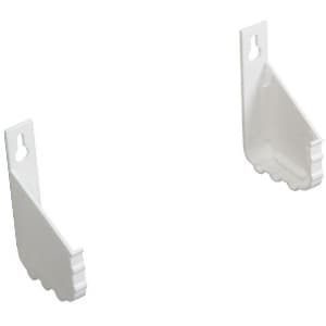 Sink Front Tray End Cap with Adhesive, Knape and Vogt