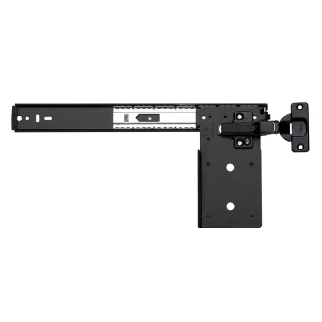 KV 8082 Series Zinc Pocket Door Slides with premounted Hinge Plates Only