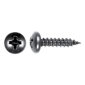 Knape and Vogt #7 x 1/2" Truss Head Hinge and Drawer Slide Installation Screw Phillips Drive - Sharp Point Fine Thread Zinc, 8500-93 - 1000/Box