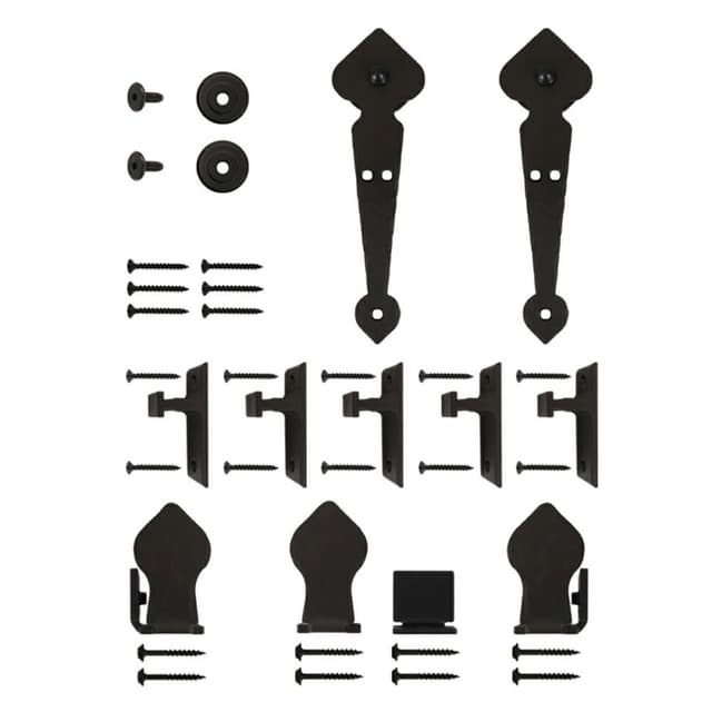 Santiago Series Barn Door Hardware Kits, Knape and Vogt