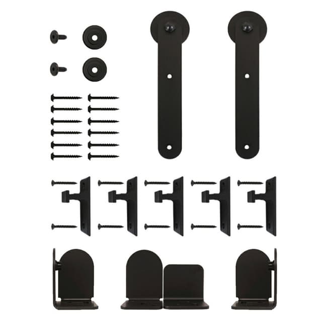 Macau Series Barn Door Hardware Kit, Knape and Vogt