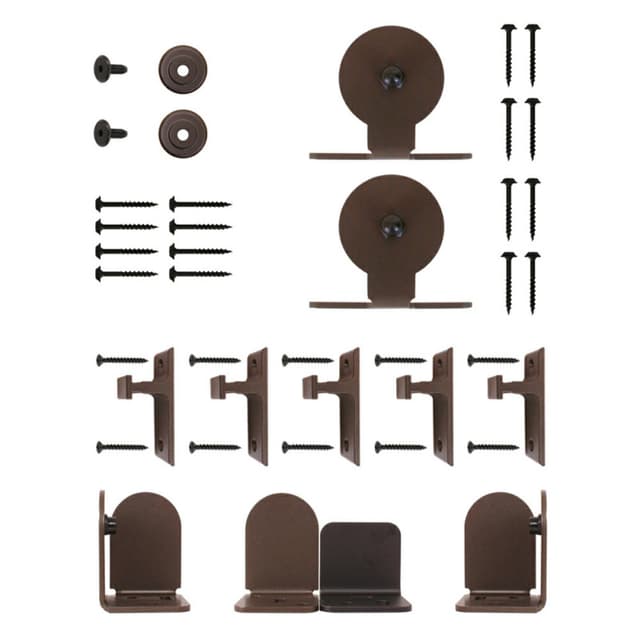Monte Carlo Barn Door Hardware Kit, Knape and Vogt