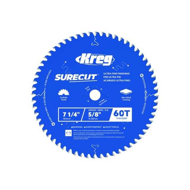 Kreg SureCut Finishing Saw Blade