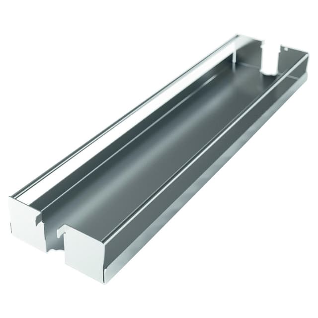 Dispensa Shelf Metal Shelf Pull-Out, 20" Tall Silver, Kessebohmer