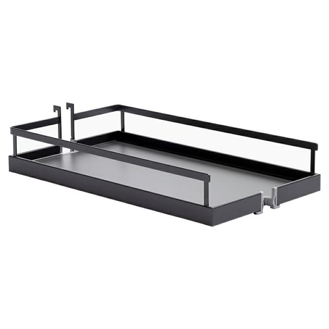 Kessebohmer Dispensa Shelf Arena Style 24" Tall Anthracite/Anthracite 2-Shelf Pull-Out
