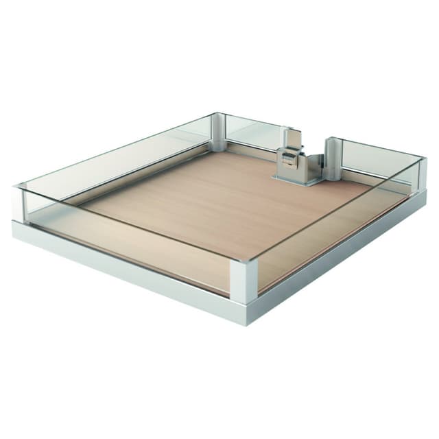 Kessebohmer Lavido Arena Select 17-5/8" Pantry Pull-Out, Chrome/Maple