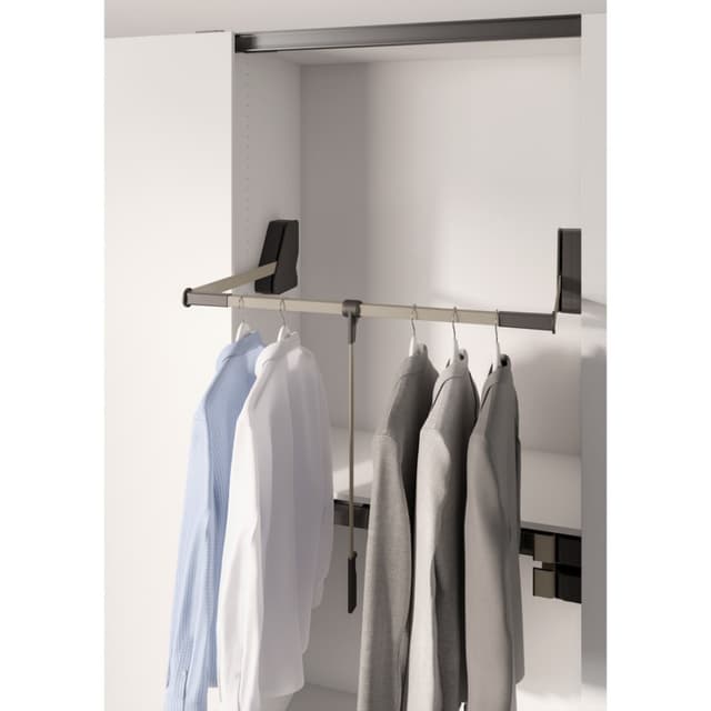 Conero Champagne Classic Wardrobe Lift, Kessebohmer