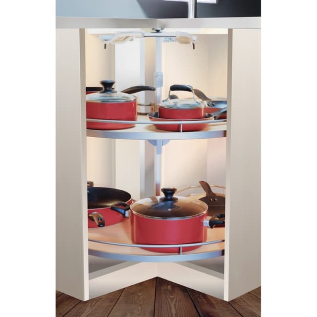 Revo Arena Classic Pie Cut Lazy Susan Kit, Kessebohmer