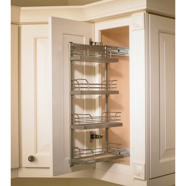 Arena Style Door Mount Spice Rack Kit, Kessebohmer