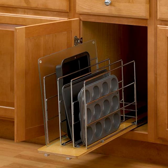 Knape and Vogt TDRO Roll-Out Tray Organizer