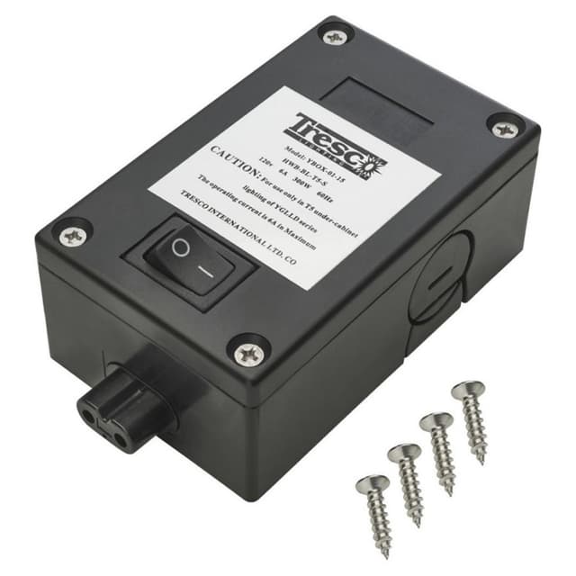 120 V T5 Hardwire Box With Switch