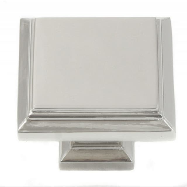 Laurey Beacon Hill Series 1-1/4" (32 mm) Diameter Satin Nickel Knob, - 19028