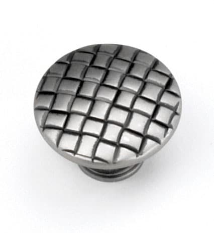 Laurey Windsor Series 1-1/4" (32 mm) Diameter Antique Pewter Knob, - 24506