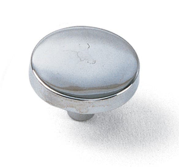 Laurey Tech Series 1-1/4" (32 mm) Diameter Chrome Knob, - 34526