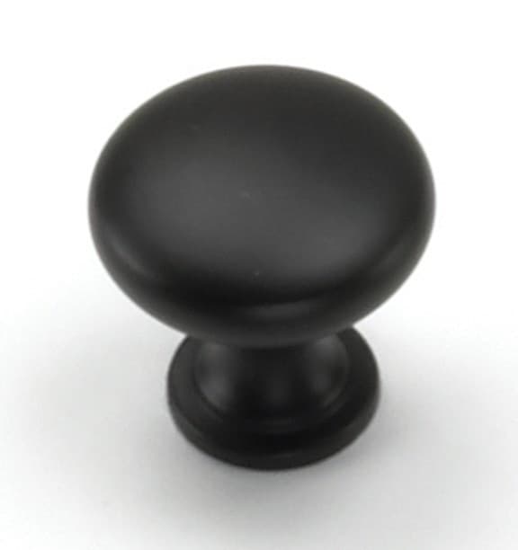 Laurey Richmond Series 1-1/8" (29 mm) Diameter Oil Rubbed Bronze Knob, - 52566
