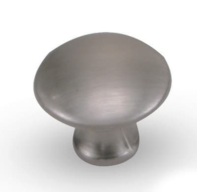 Laurey Richmond Series 1-1/4" (32 mm) Diameter Satin Pewter Knob, - 55559