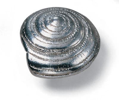 Laurey Oceana Series 1-5/8" (41 mm) Diameter Satin Chrome Knob, - 56560