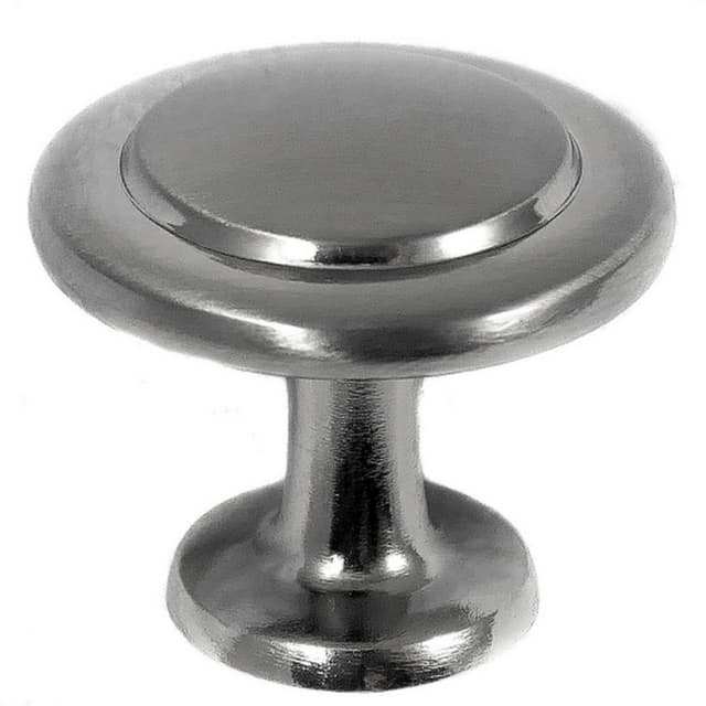 Laurey Newport Series 1-3/8" (35 mm) Diameter Satin Nickel Knob, - 57028