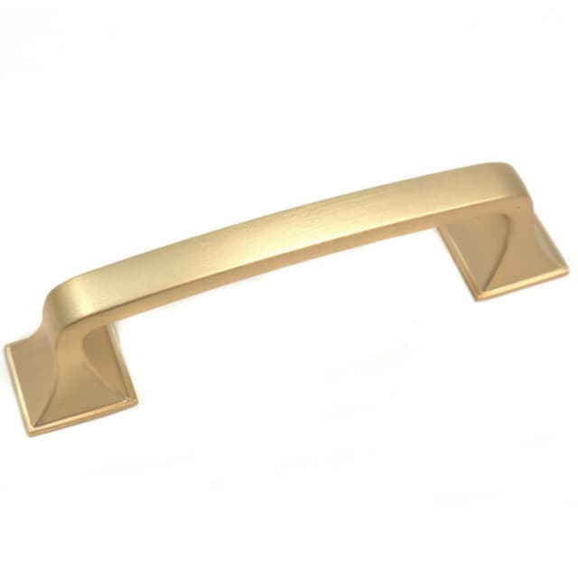 Laurey Newport Series 3-3/4" (96 mm) Center to Center Satin Brass Pull, - 57104