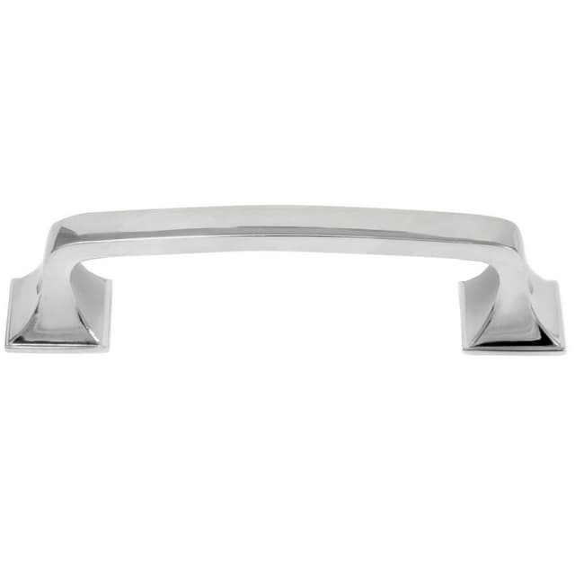 Laurey Newport Series 3-3/4" (96 mm) Center to Center Polished Chrome Pull, - 57126