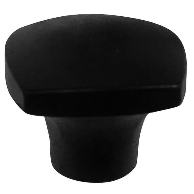 Laurey Aventura Series 1-1/2" (38 mm) Diameter Matte Black Knob, - 74420