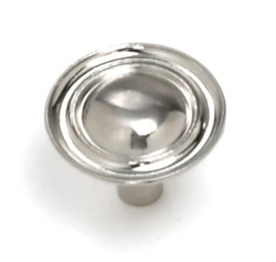Laurey Georgetown Series 1-1/4" (32 mm) Diameter Satin Chrome Knob, - 75739