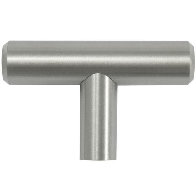 Laurey Builders Program Series 2" (51 mm) Long Brushed Satin Nickel T-Knob, - 87013