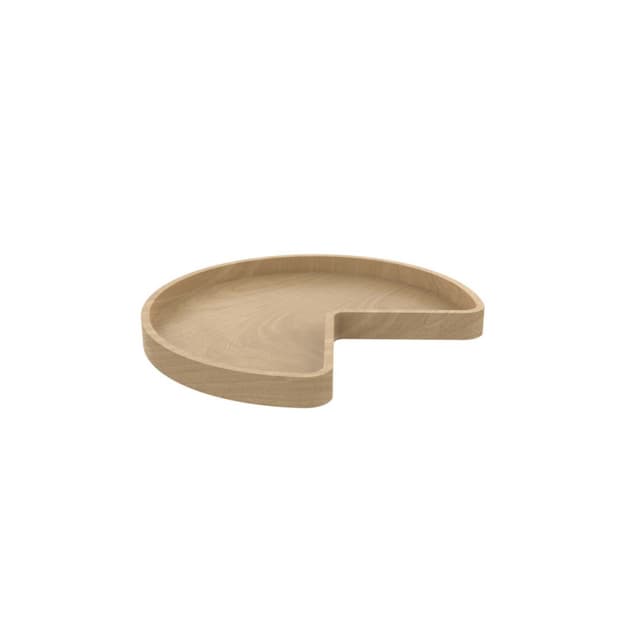 Rev-A-Shelf LD-4BW-401 Series Banded Wood Kindey Lazy Susan Tray Only, Bulk Pack of 8