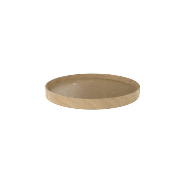 Rev-A-Shelf LD-4NW-001 Series Wood Full Circle Lazy Susan, Tray with Bearing