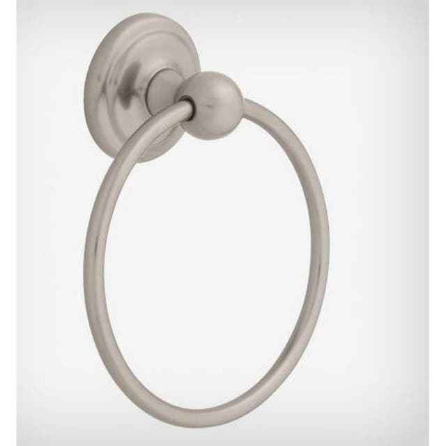 Jamestown Series Towel Rings 6-1/8" Diameter Satin Nickel