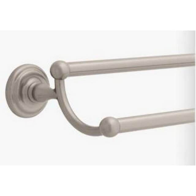 Jamestown Series Towel Bars, Douible Bar 24-1/4" Center to Center Satin Nickel