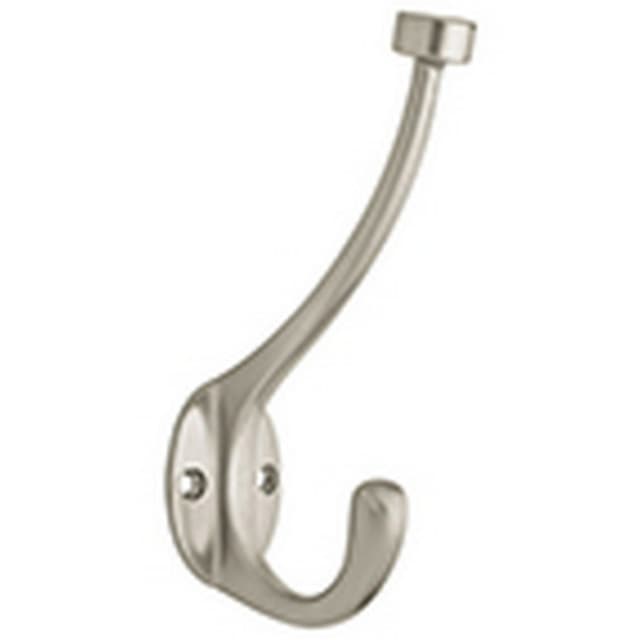 Coat and Hat Hook, 1-7/16 in (37 mm) Width - Satin Nickel, Liberty Hardware | B45006Z-SN-C