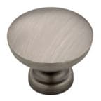 Liberty Builder Fashion Series 1-1/8" (29 mm) Diameter Heirloom SilverKnob, - P29523K-904-B