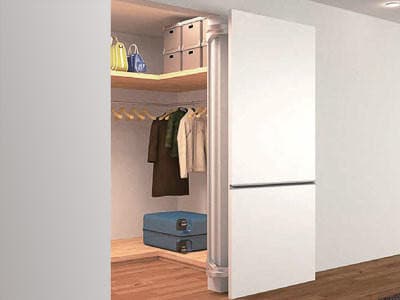 Lateral Door Opening System, Flush, Sugatsune