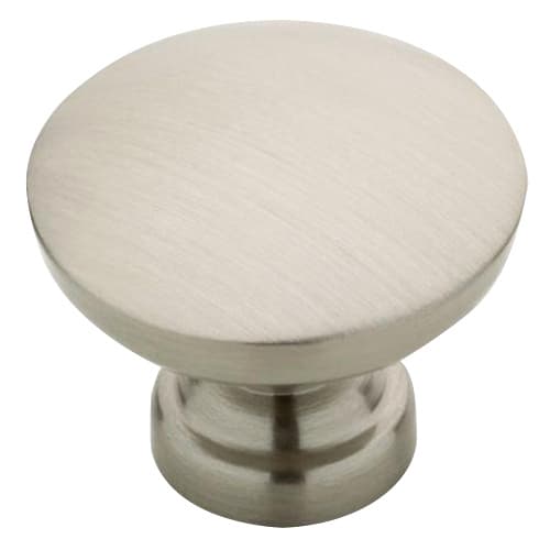 Liberty Hardware 1-1/8" Fulton Round Knob, Satin Nickel