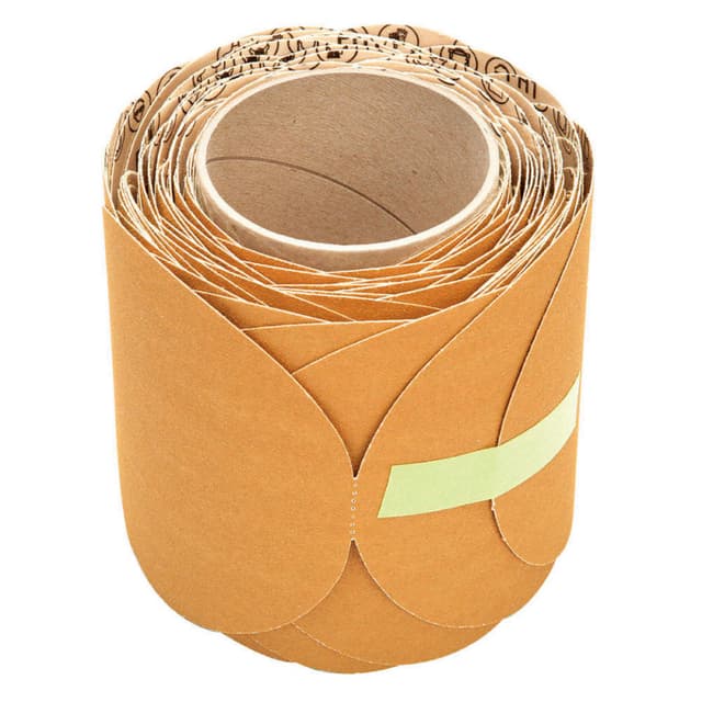 3M 5" No Hole PSA Aluminum Oxide C-Weight Paper 236U Sanding Discs