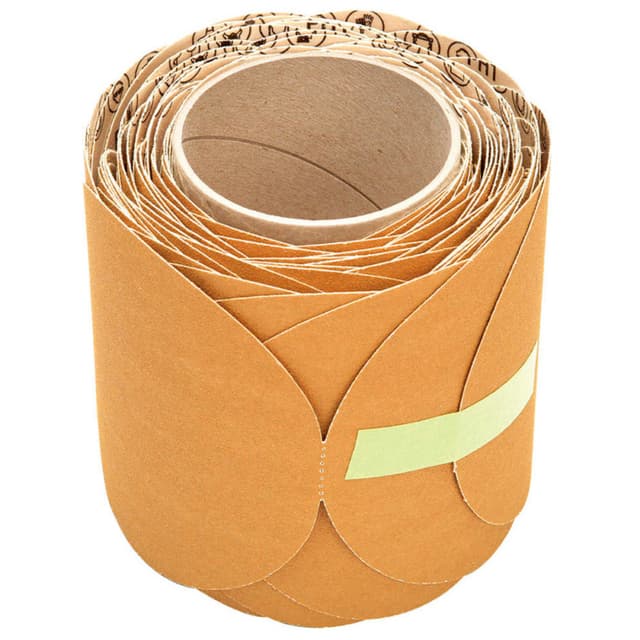 3M 5" No Hole Hook and Loop Aluminum Oxide C-Weight Paper 236U Sanding Discs