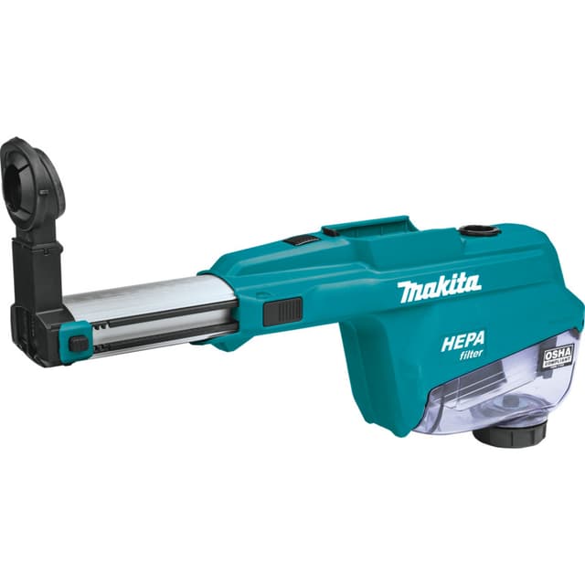 Dust Extractor Attachment with HEPA Filter Cleaning Mechanism, Makita