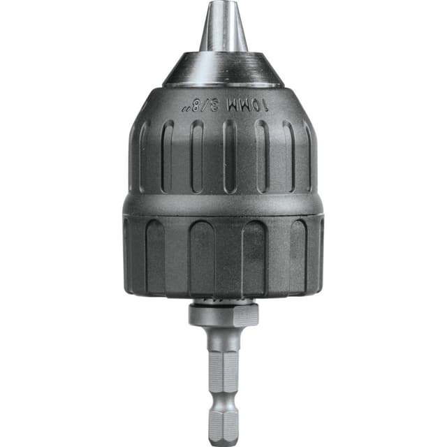 Keyless Drill Chuck, 3/8" Chuck, 1/4" Hex Drive, Makita