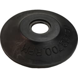 Rubber Backing Pad, 4" Round No-Hole, Makita
