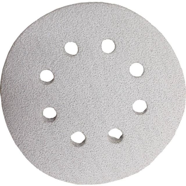 Makita USA 5" 8-Hole Hook and Loop Aluminum Oxide Paper Backed Sanding Discs