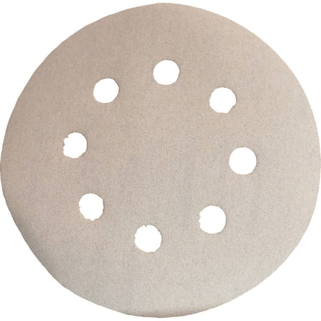 Makita USA 5" 8-Hole Hook and Loop Aluminum Oxide Paper Backed Sanding Discs