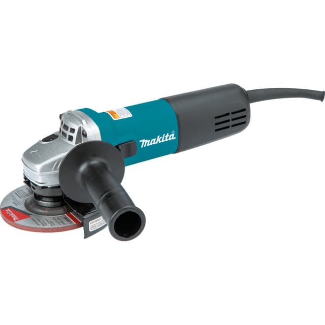 Angle Grinder, Corded, 4-1/2" 7.5A, AC/DC Switch, 9557NB, Makita