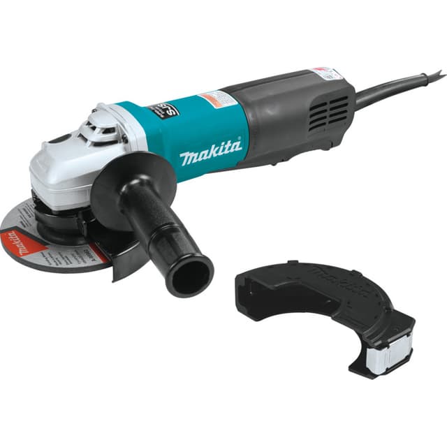 Angle Grinder, Corded, 5" 13A Paddle Switch, VS, SJS Series, 9565PCV, Makita