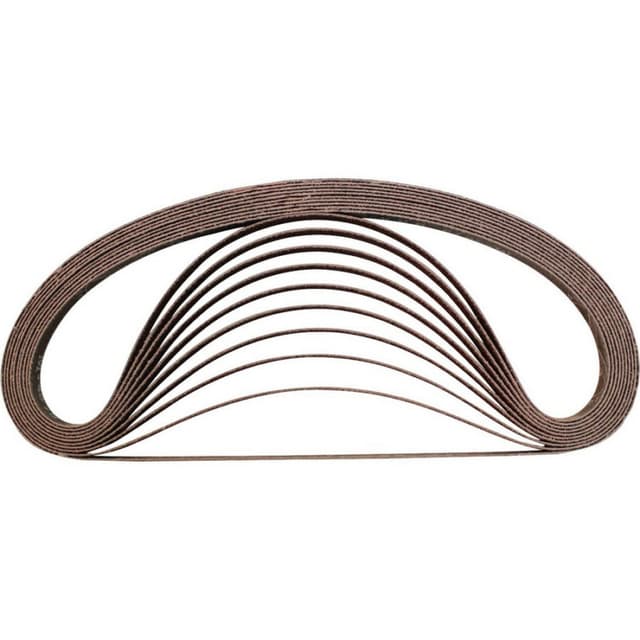 3/8" x 21" Aluminum Oxide Belts, Makita