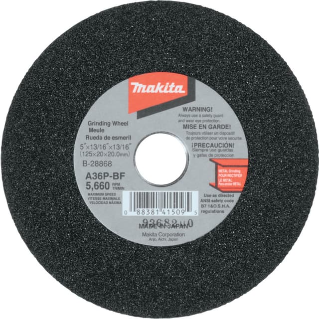 Grinding Wheel, Aluminum Oxide, Makita