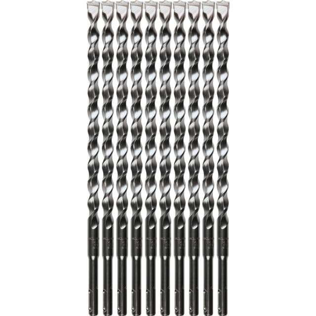 2-Cutter SDS-PLUS Drill Bit, 12", 10-Pack, Makita