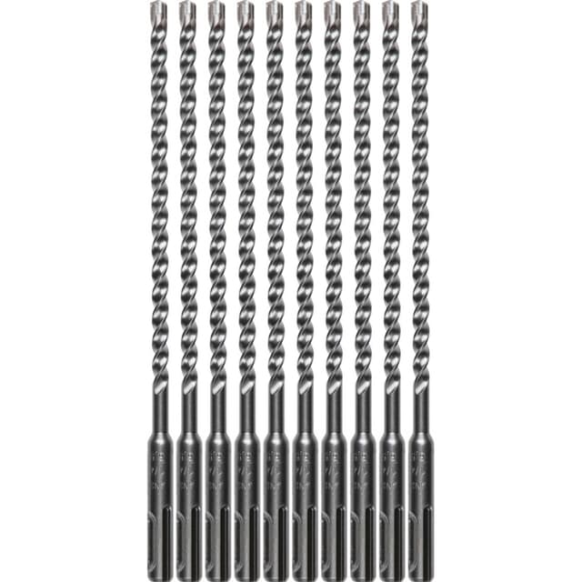 3-Cutter SDS-PLUS Drill Bit, 8", 10-Pack, Makita