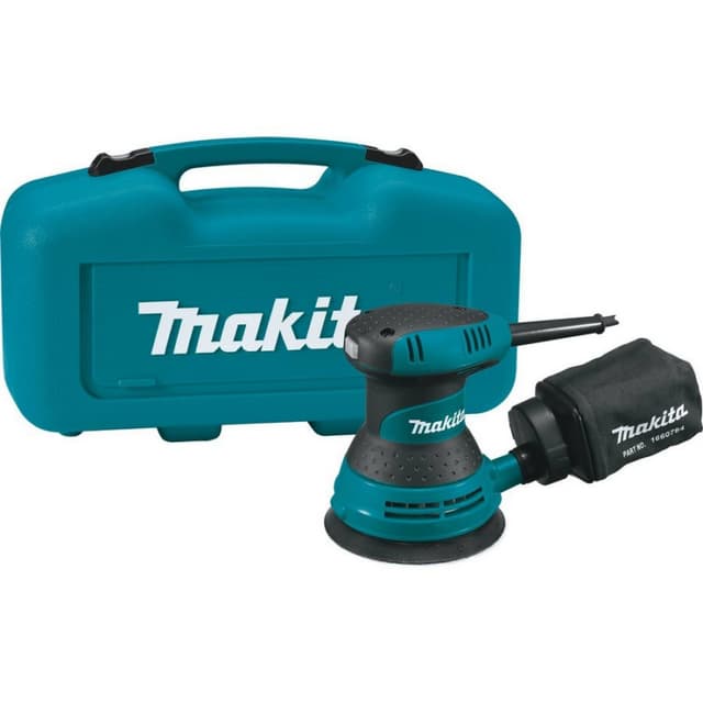Random Orbit Sander, Corded, 5" 8-Hole, 1/8" Orbit HL, 3A, Vacuum, BO5030K, Makita